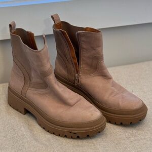 Lucky Brand Women's Brown Ankle Boots